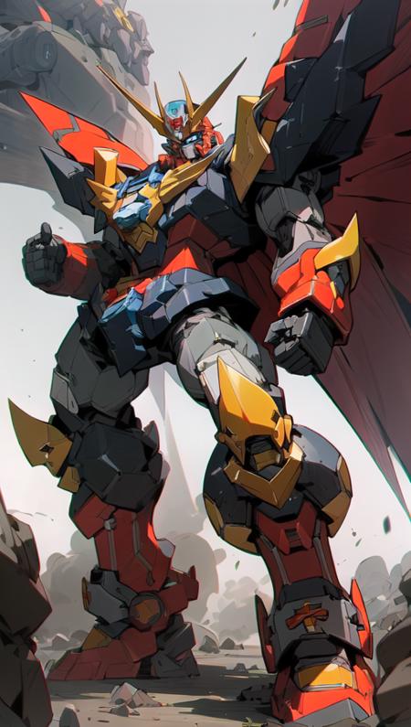 Super robot diffusion(Gundam, EVA, ARMORED CORE, BATTLE TECH like mecha lora)