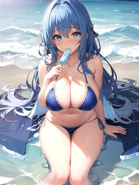 Scene - Eating Popsicle
