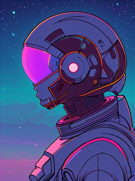 Retro neon style [FLUX+SD+XL+Illustrious-XL+Pony]