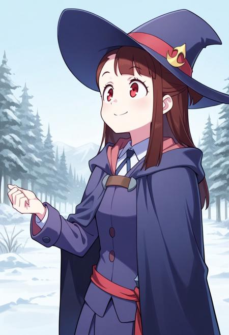 Atsuko Kagari - Little Witch Academia (Commission) - Pony + Illustrious