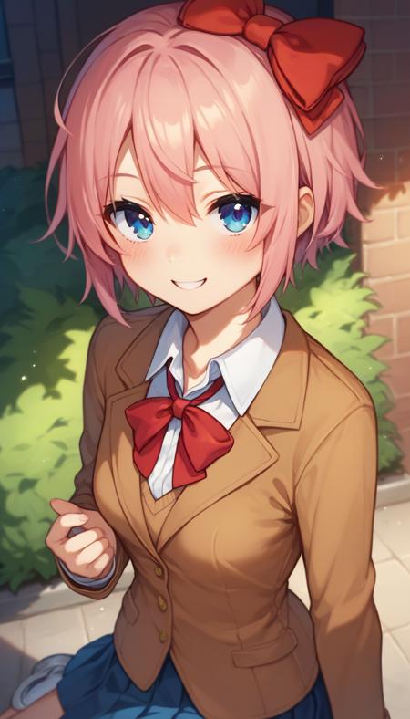 纱世里-心跳文学部(Sayori-Doki Doki Literature Club)版本PonyXL (ID: 1065504)