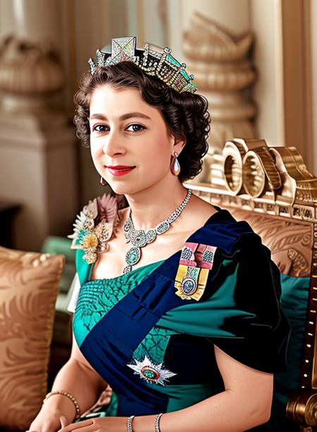 Young Queen Elizabeth II