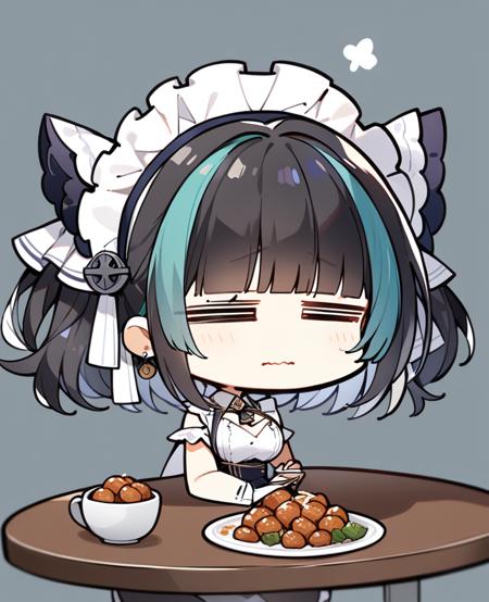 [SDXL]菰绵遥华/こもわた遙華/komowata_haruka (chibi art style)