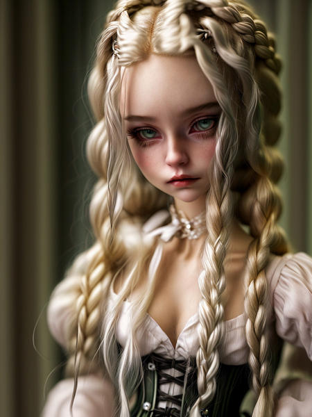 Mix of marble dolls