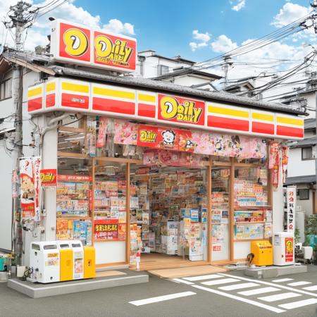 コンビニの外観Y SDXL版本SDXL_V1 (ID: 166150)