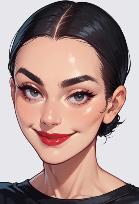 Short Slicked Back | Low Bun Hairstyle PONY XL版本v1.0 (ID: 641972)