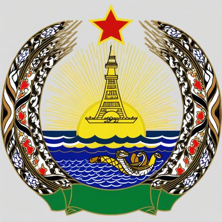 Socialist style emblem版本V1 (ID: 803347)