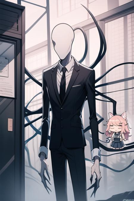 Slenderman creepypasta Pony + 1.5 + illustrious