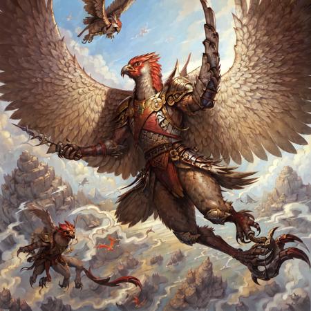 Aven (Dnd/Mtg) - Fantasy bird person