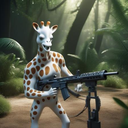 Sophie the Giraffe - SDXL