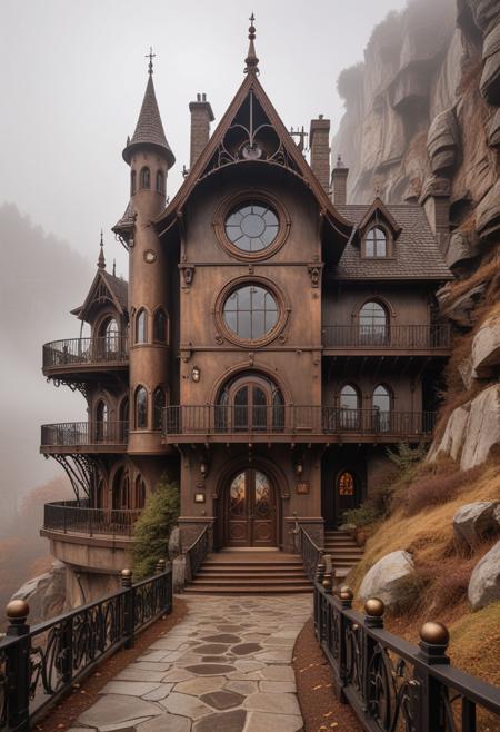 Dynamic Wildcard - steampunk house unleashed
