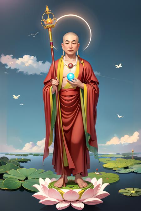 Ksitigarbha Bodhisattva 地藏王菩萨