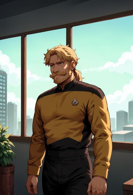 Star Trek TNG uniforms (standalone for early seasons version update) (pony)