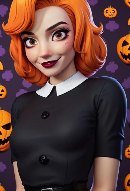 Beth Harmon from The Queen's Gambit video game