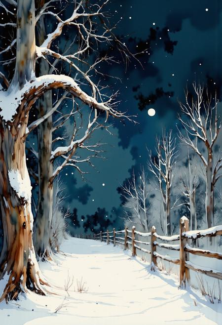 Watercolor painting