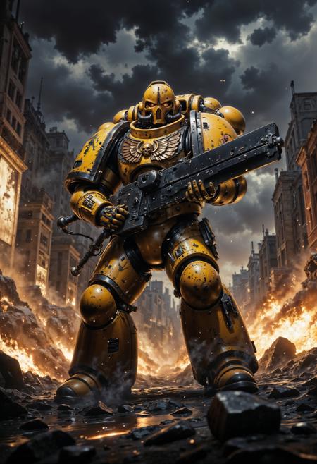 The Space Marines Warhammer 40K | Flux + Pony