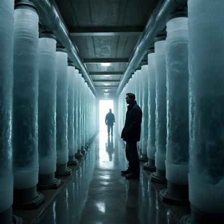 Cryonics (Sci-Fi) cinematic style XL + F1D