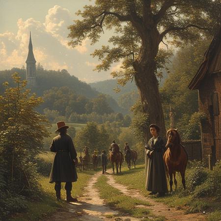 style of Adrianus Eversen [FLUX] 138