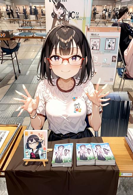 同人誌即売会 / Doujinshi convention SDXL