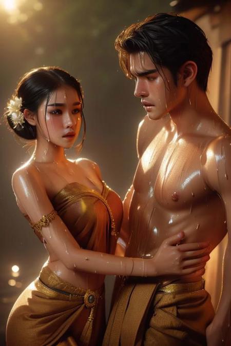 Thai girl posture