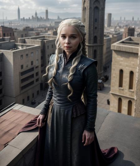 Emilia Clarke as Daenerys Targaryen - LORA  - FLUX and PONY ?