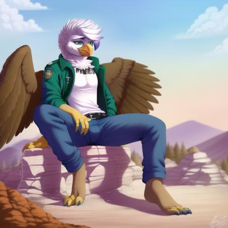Anthro Griffin LoRA版本v1.1 (ID: 11445)