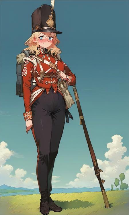 Red coat:british army uniform