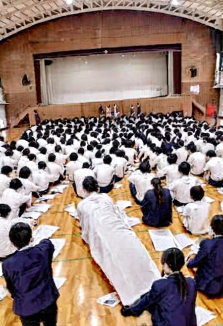 体育館 Japanese school gymnasium SDXL