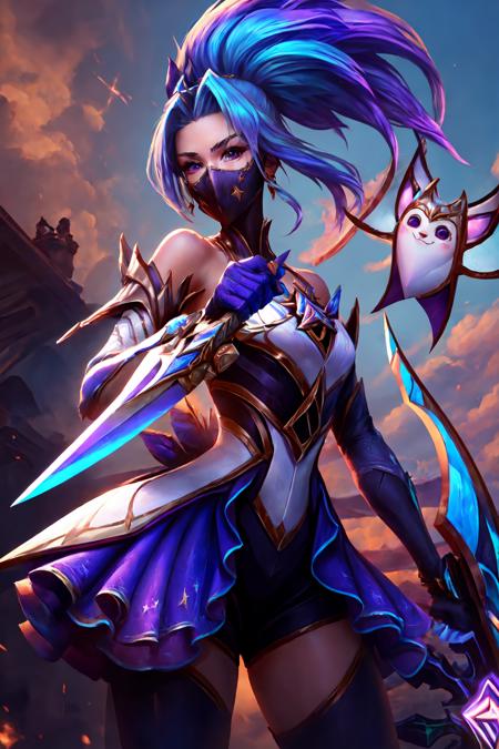 Star Guardian Akali from League of Legends