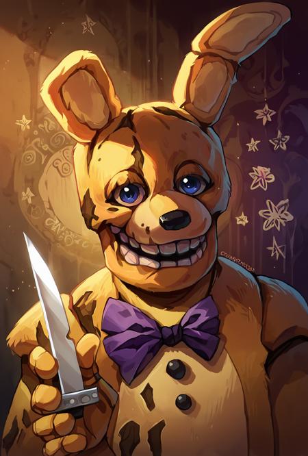 Springtrap / Spring bonnie / The Yellow Rabbit FNAF movie / Five Nights at Freddy's movie