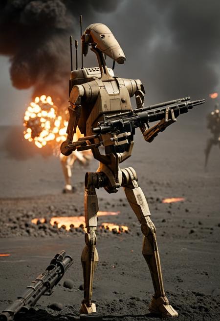 Star Wars: B1 Battle Droid FLUX/SDXL/SD1.5/PONY
