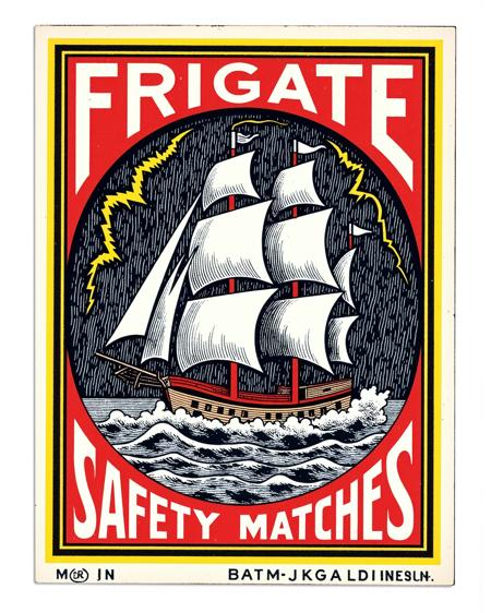 Vintage Matchbox Art