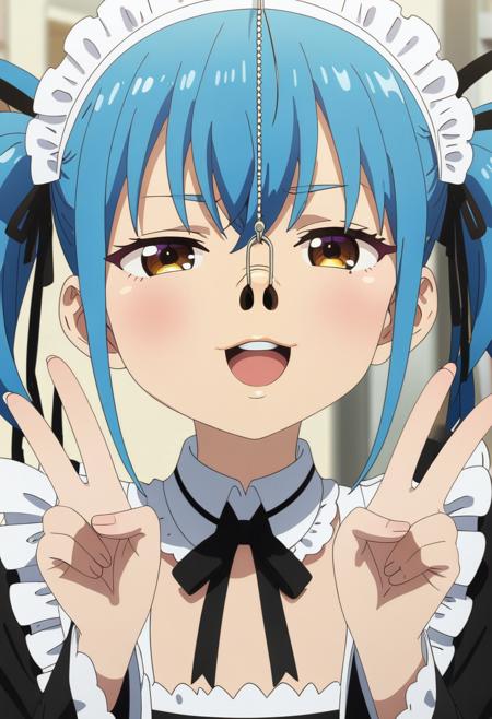 SDXL Nose hook Anime style