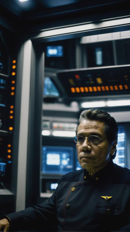 SDXL Edward James Olmos (Galactica reboot)