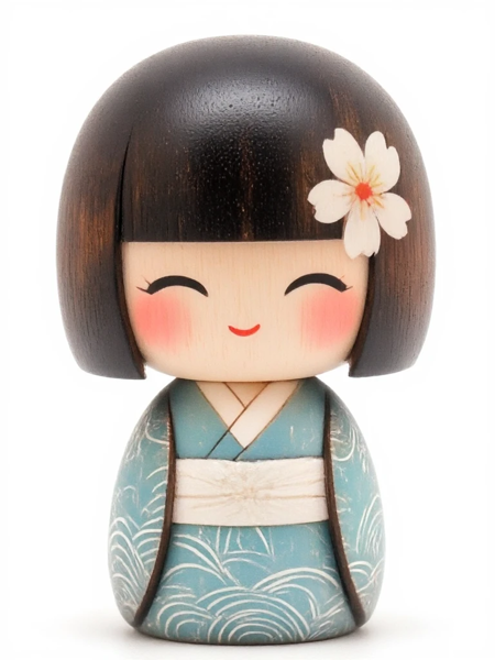 Mini Practice Flux - Kokeshi Doll Style