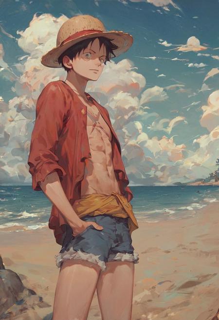 Monkey Di Luffy XL
