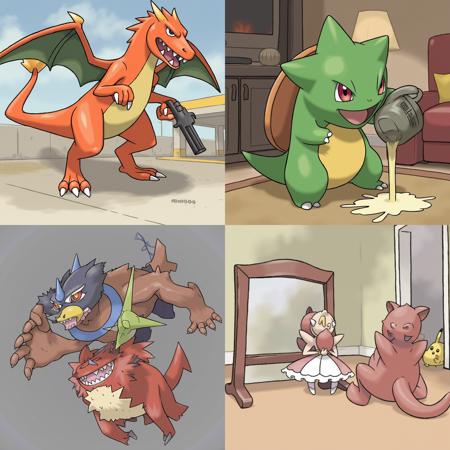 Ken Sugimori Pokemon Styles (Flux)版本v1.0 (ID: 733573)