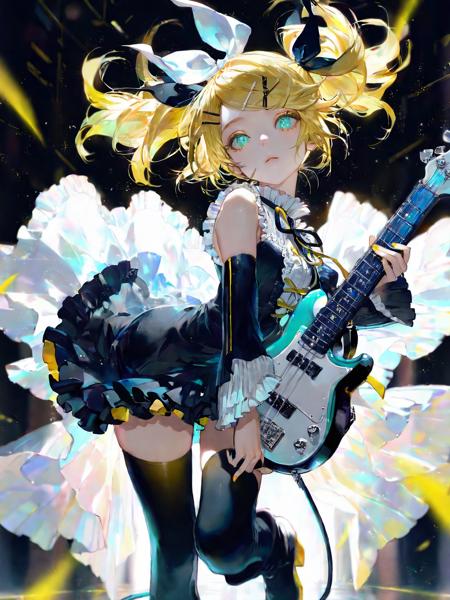 Kagamine Rin 鏡音鈴 鏡音リン Roshin Yuukai (炉心融解) Meltdown outfit | illustrious-XL | Noob-XL版本v1.0 (ID: 1255745)