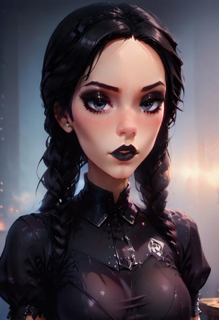 Wednesday Addams (the Addams Family) - XL版本Pony v2.0 (ID: 679501)