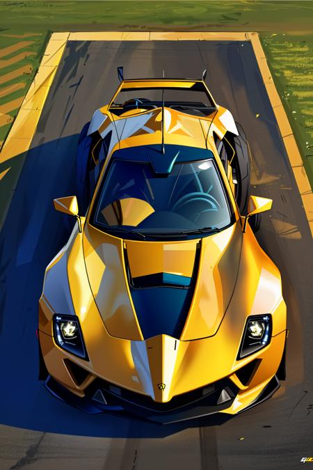 Futuristic SuperCar Generator Concept