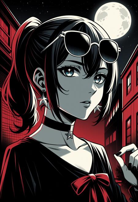Lunar Noir Style - Lora Flux | Pony