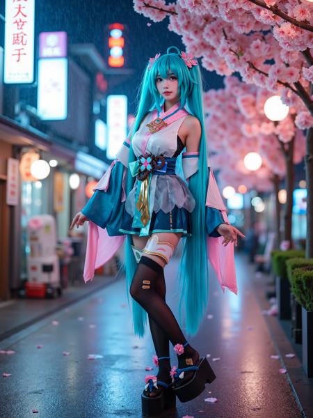 [Flux.1 D][Realistic] Hatsune Miku cosplay costume collection | 初音未来 cosplay 服饰合集