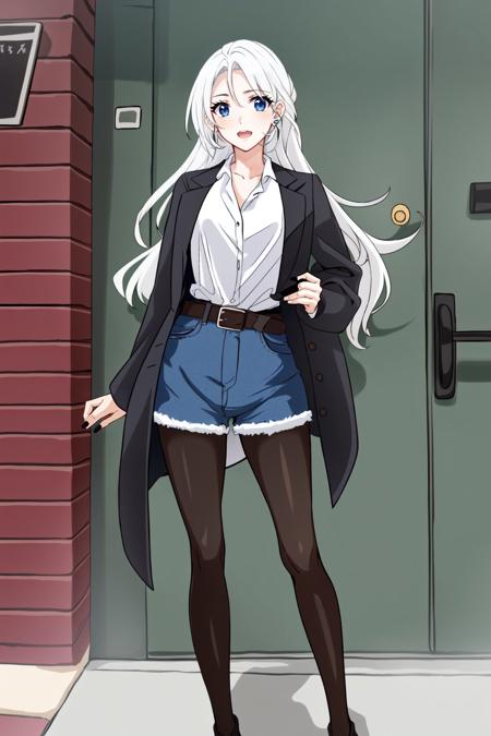 White Blood Manga style