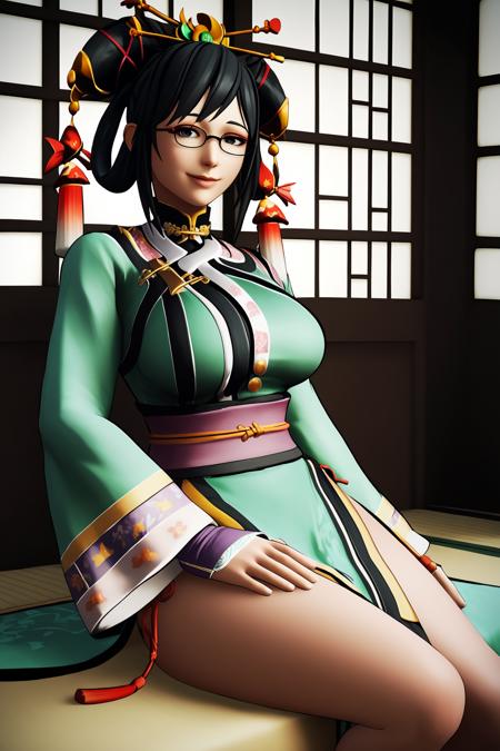 Wu-Ruixiang (Samurai Shodown) - Comission LoRA PonyXL [NSFW Support]