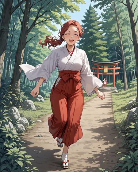 Miko Shrine Maiden Clothes