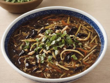 Taiwanese Sour and Spicy Soup