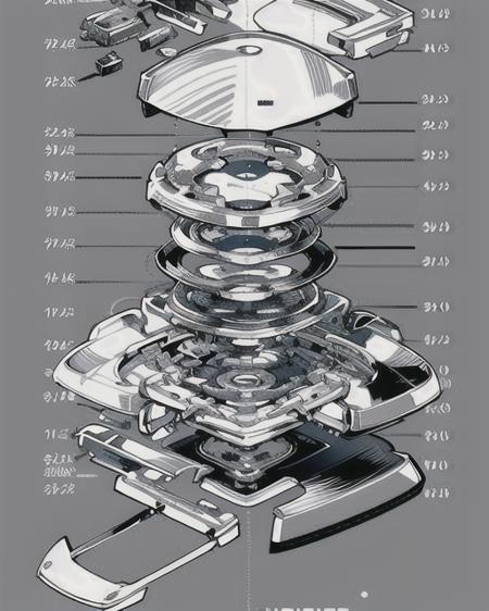 【Y5】Blue print (Disassembly diagram)
