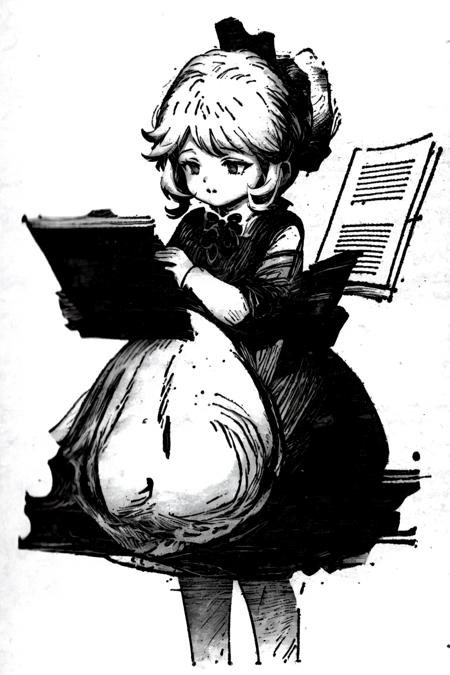 copperplate style 版画