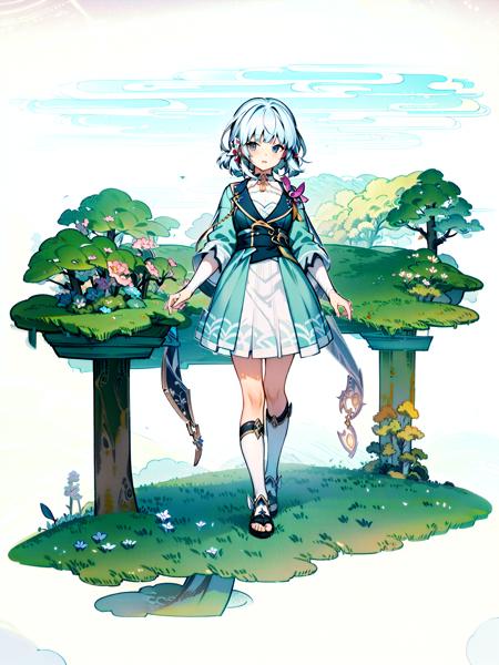 [sd1.5]GI.Inazuma.illust  稲妻絵卷  (稻妻绘卷)
