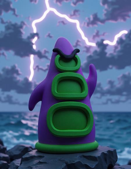 Purple Tentacle (and Green!) - FLUX1.D